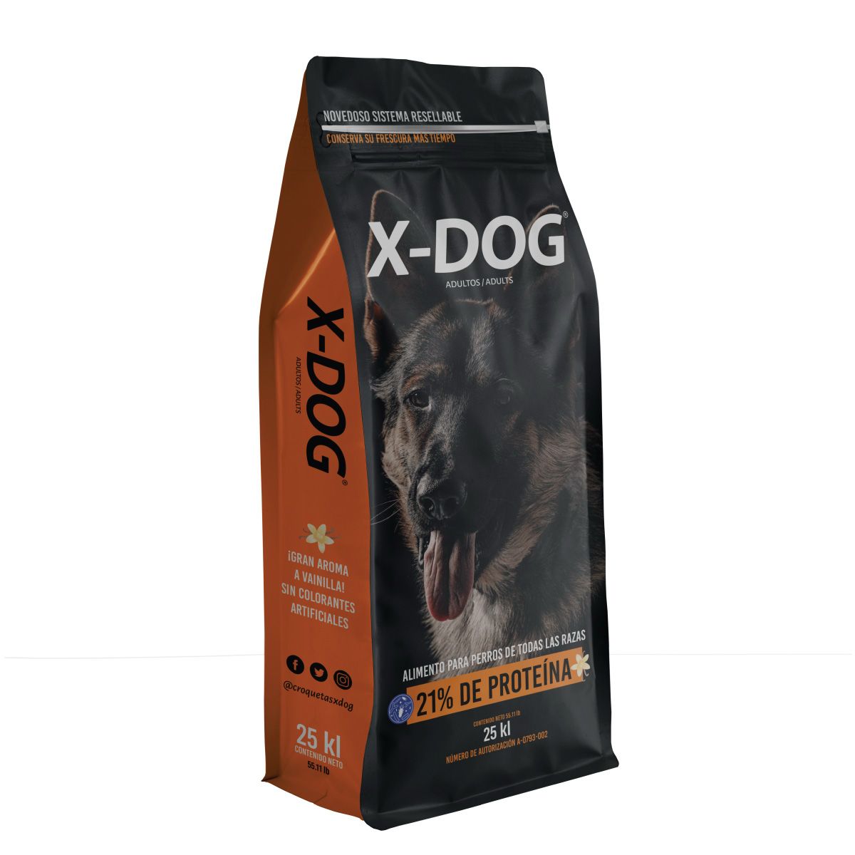 X Dog Adulto 25 Kg ¡+5 Sobres Gratis!