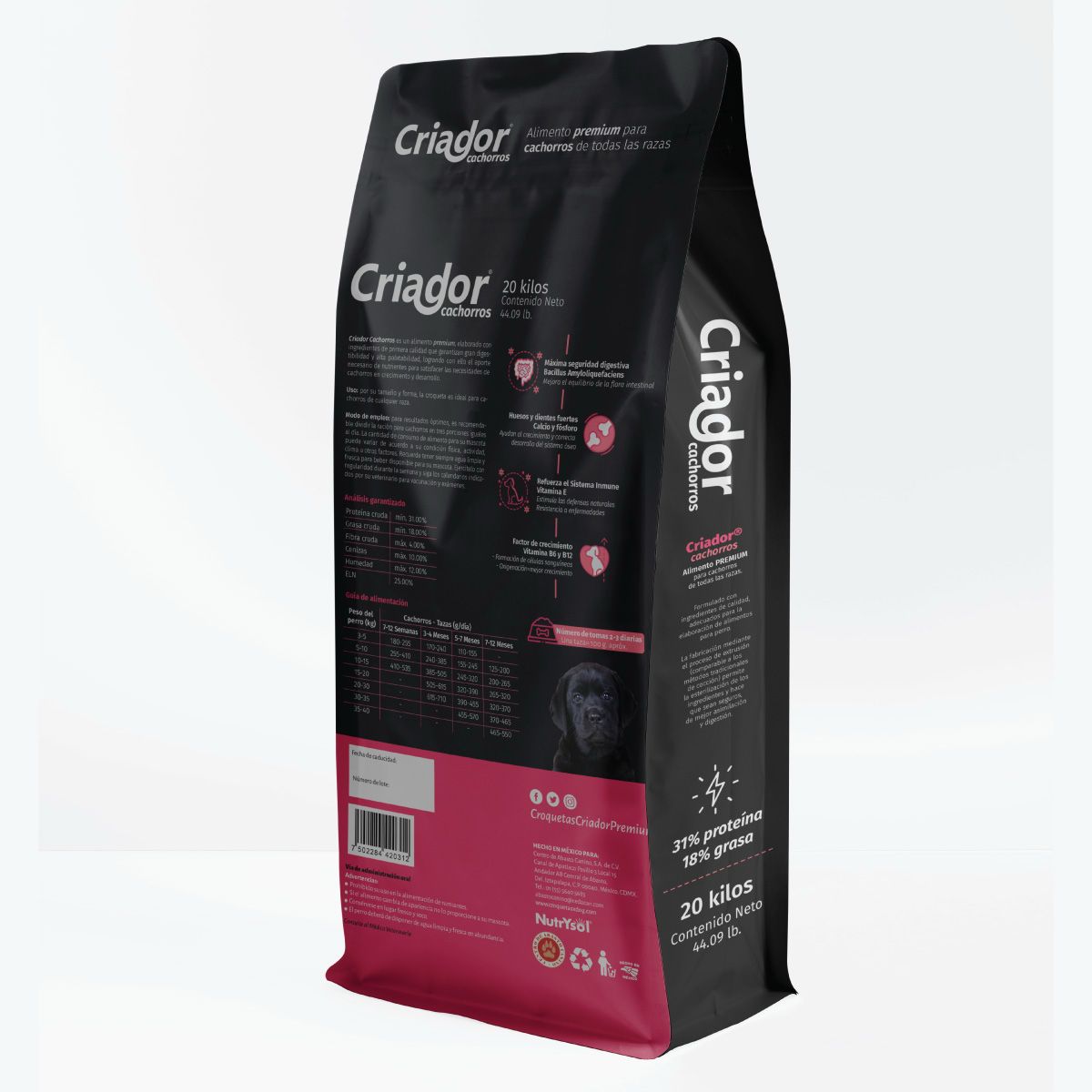 Criador® Premium Cachorro 20 KG