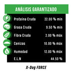 X-Dog Force para Perros Activos 20 KG