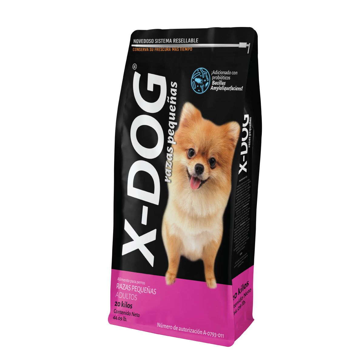 X Dog Adulto Raza Pequeña 20Kg ¡+2 KG GRATIS!