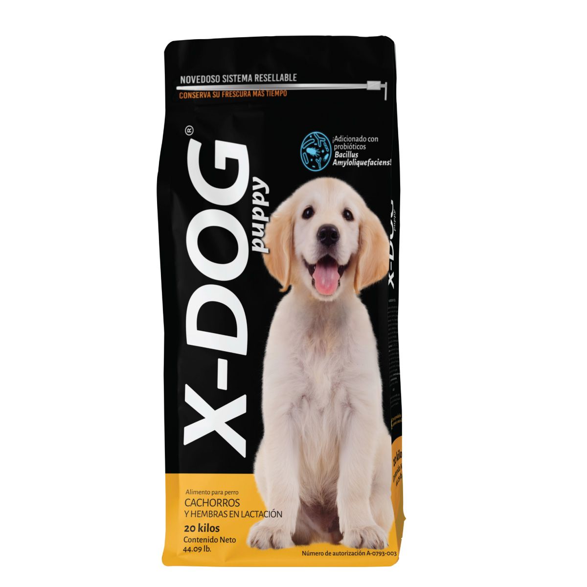 X-Dog Puppy 20 Kg para Cachorros y Hembras Lactantes ¡+2Kg Gratis!