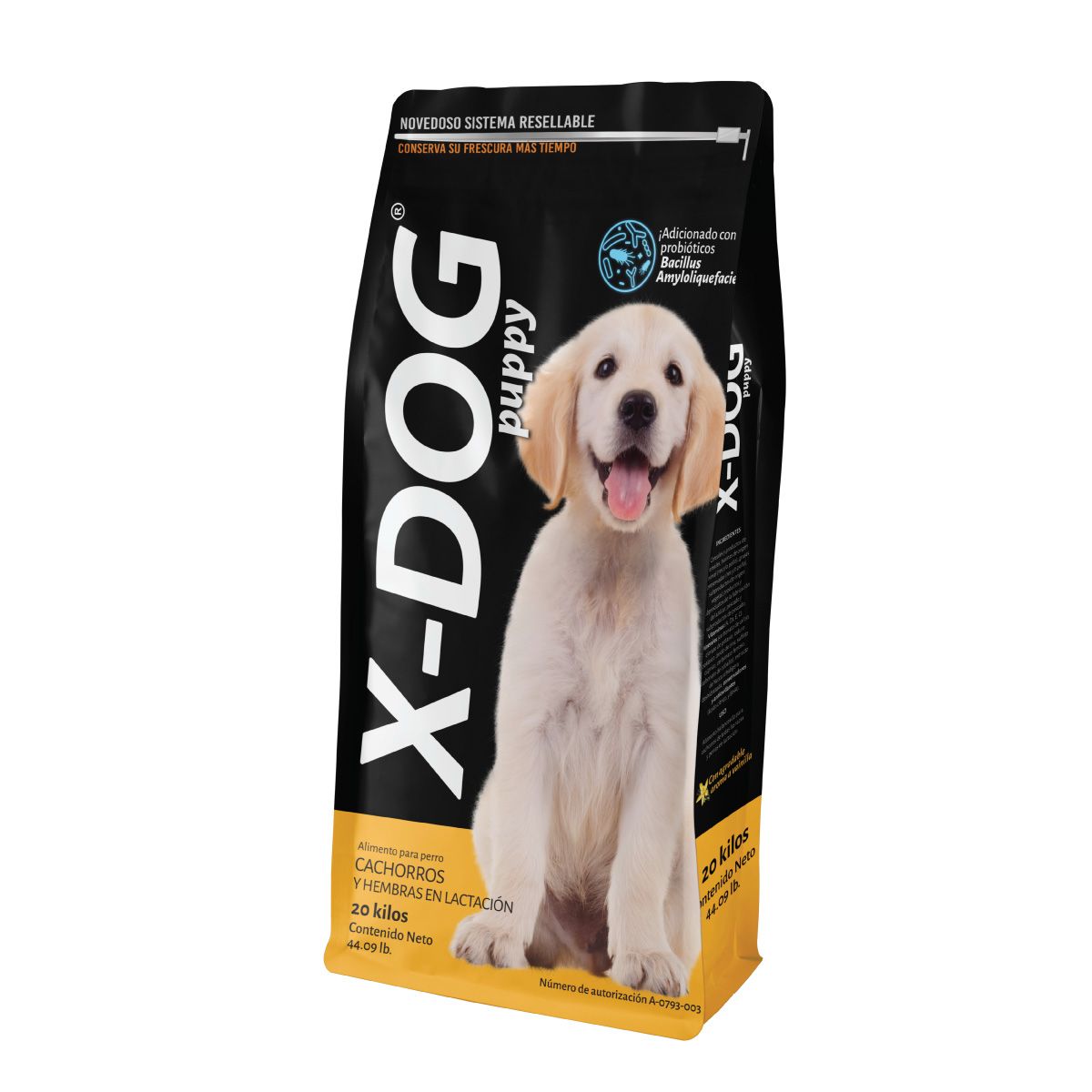 X-Dog Puppy 20 Kg para Cachorros y Hembras Lactantes ¡+2Kg Gratis!