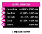 X Dog Adulto Raza Pequeña 20Kg ¡+2 KG GRATIS!